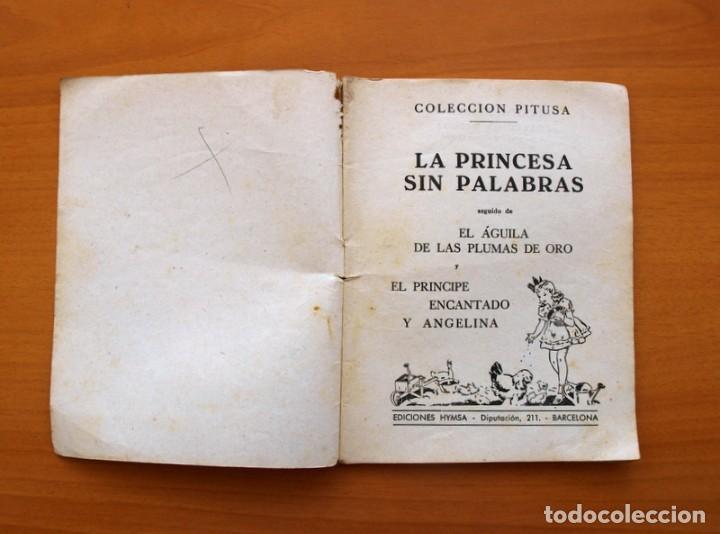 Libros de segunda mano: Colecci&oacute;n Pitusa - N&ordm; 26 - La princesa sin palabras - Ediciones Hymsa - Foto 2