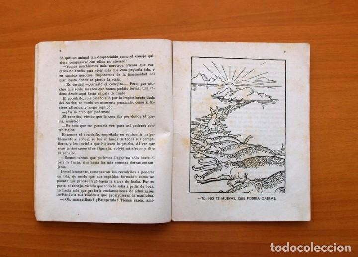 Libros de segunda mano: Colecci&oacute;n Pitusa - N&ordm; 17 - El conejo y el cocodrilo - Ediciones Hymsa - Foto 3