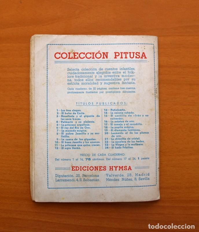 Libros de segunda mano: Colecci&oacute;n Pitusa - N&ordm; 17 - El conejo y el cocodrilo - Ediciones Hymsa - Foto 5