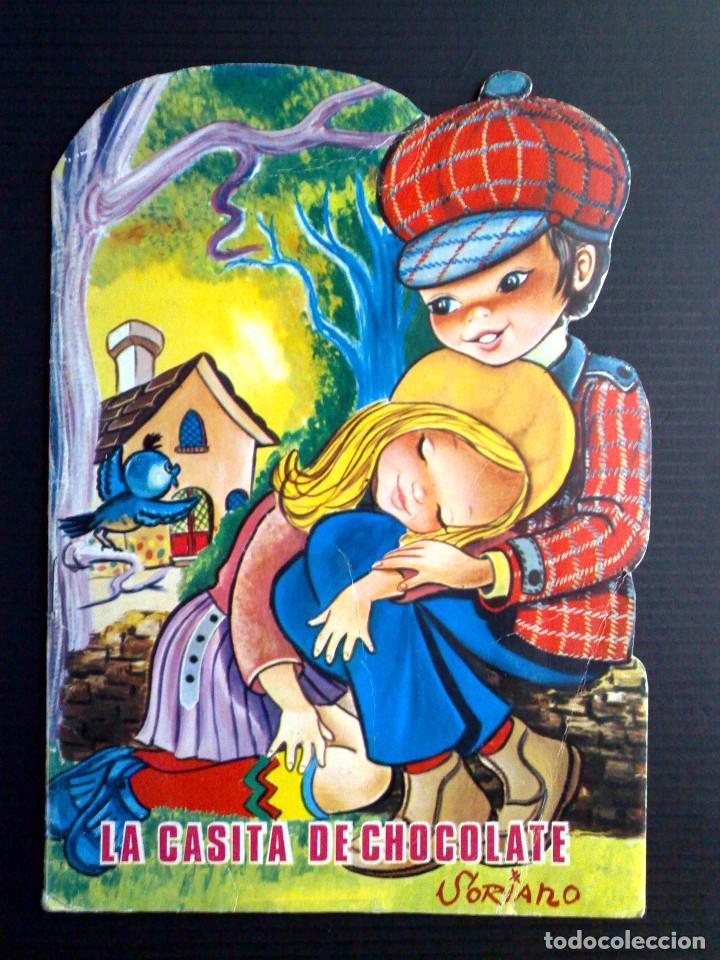 Libros de segunda mano: CUENTO INFANTIL ANTIGUO,TROQUELADO-LA CASITA DEL CHOCOLATE,EDICIONES VILMAR