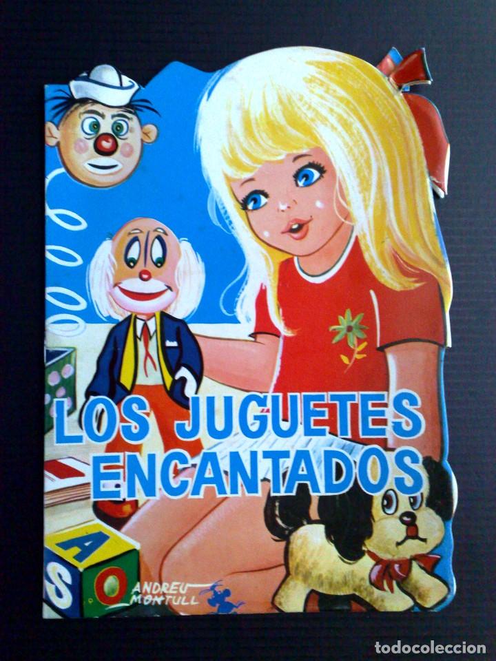 Libros de segunda mano: CUENTO INFANTIL ANTIGUO,TROQUELADO-LOS JUQUETES ENCANTADOS,EDICIONES VILMAR