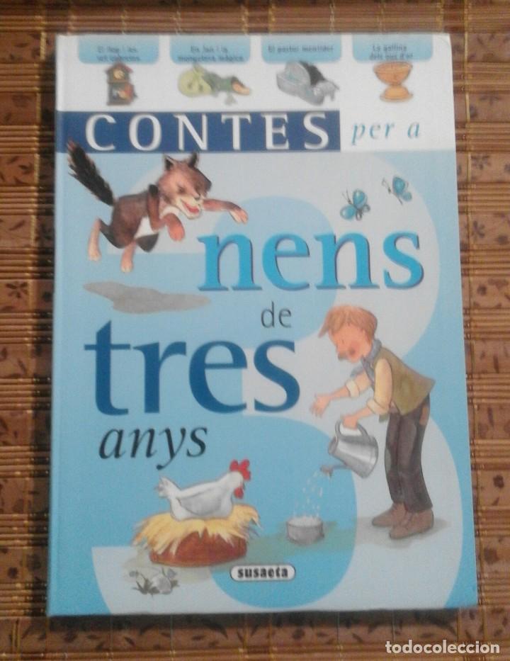 Libros de segunda mano: Contes per a nens de tres anys - en catal&agrave; - Foto 1