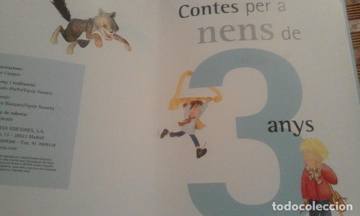 Libros de segunda mano: Contes per a nens de tres anys - en catal&agrave; - Foto 3