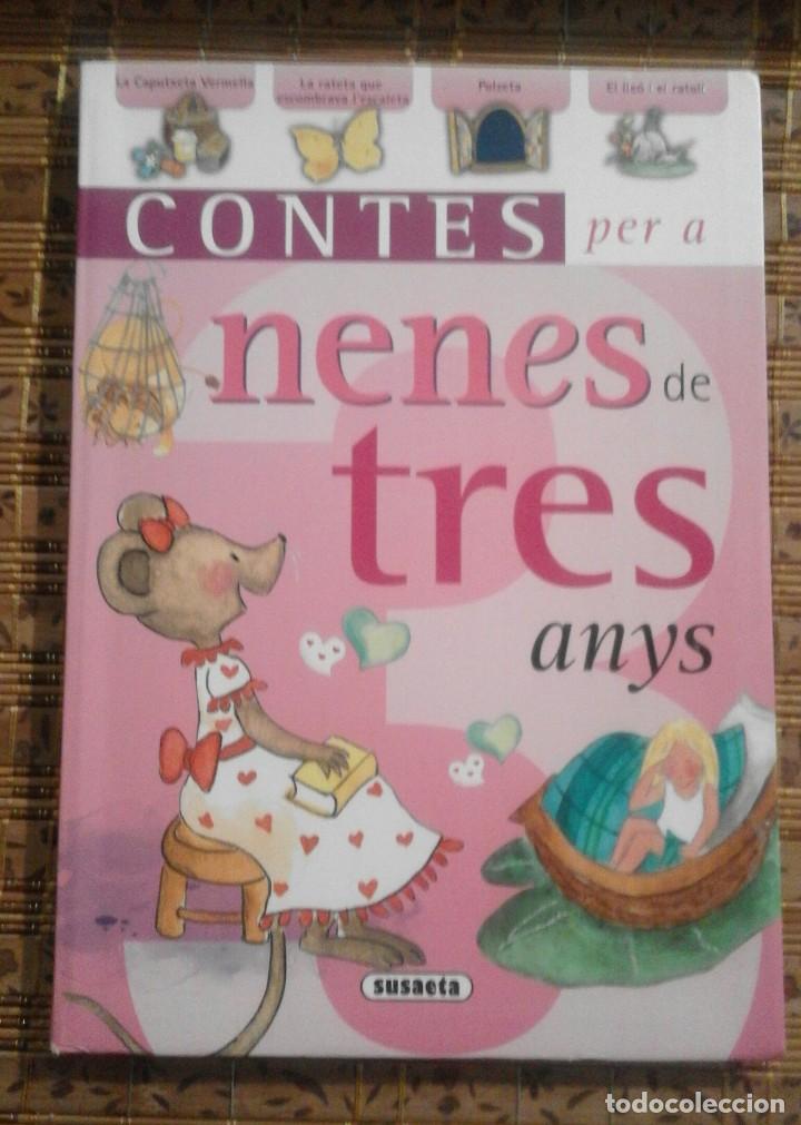 Libros de segunda mano: Contes per a nenes de tres anys - en catal&agrave; - Foto 1