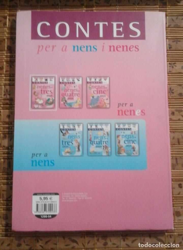 Libros de segunda mano: Contes per a nenes de tres anys - en catal&agrave; - Foto 2