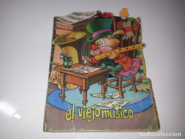 Libros de segunda mano: ANTIGUO CUENTO TROQUELADO N&ordm; 10 EL VIEJO MUSICO COLECCION EL OSITO ALEGRE SEMIC ESPA&Ntilde;OLA ED. A&Ntilde;OS 60