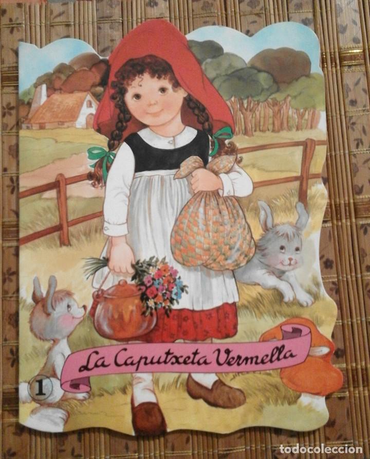 Libros de segunda mano: La caputxeta vermella - Conte troquelat Combel - Foto 1