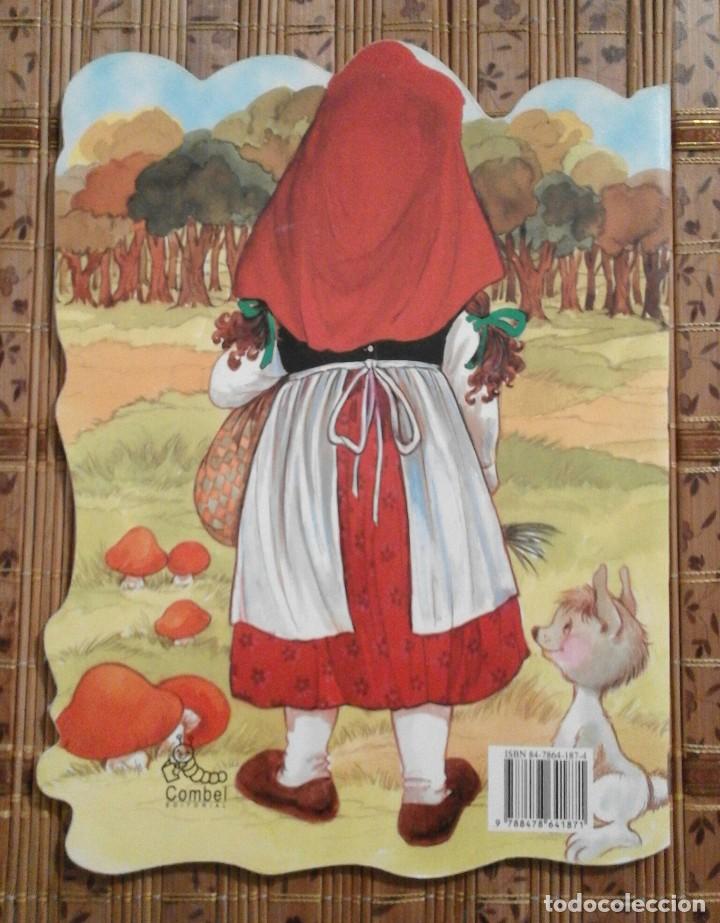 Libros de segunda mano: La caputxeta vermella - Conte troquelat Combel - Foto 2