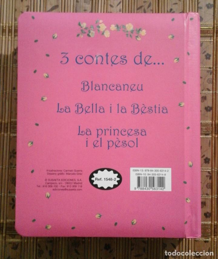 Libros de segunda mano: 3 contes de Princeses - Susaeta - en catal&agrave; - Foto 2