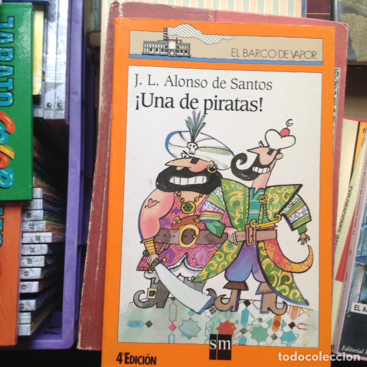 Libros de segunda mano: &iexcl;Una de piratas!. J.L. Alonso de Santos - Foto 1