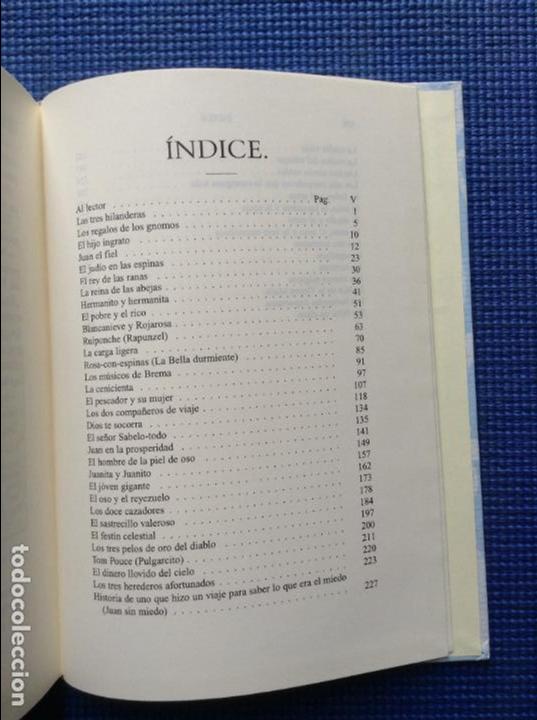 Libros de segunda mano: CUENTOS ESCOGIDOS DE LOS HERMANOS GRIMM - Foto 2