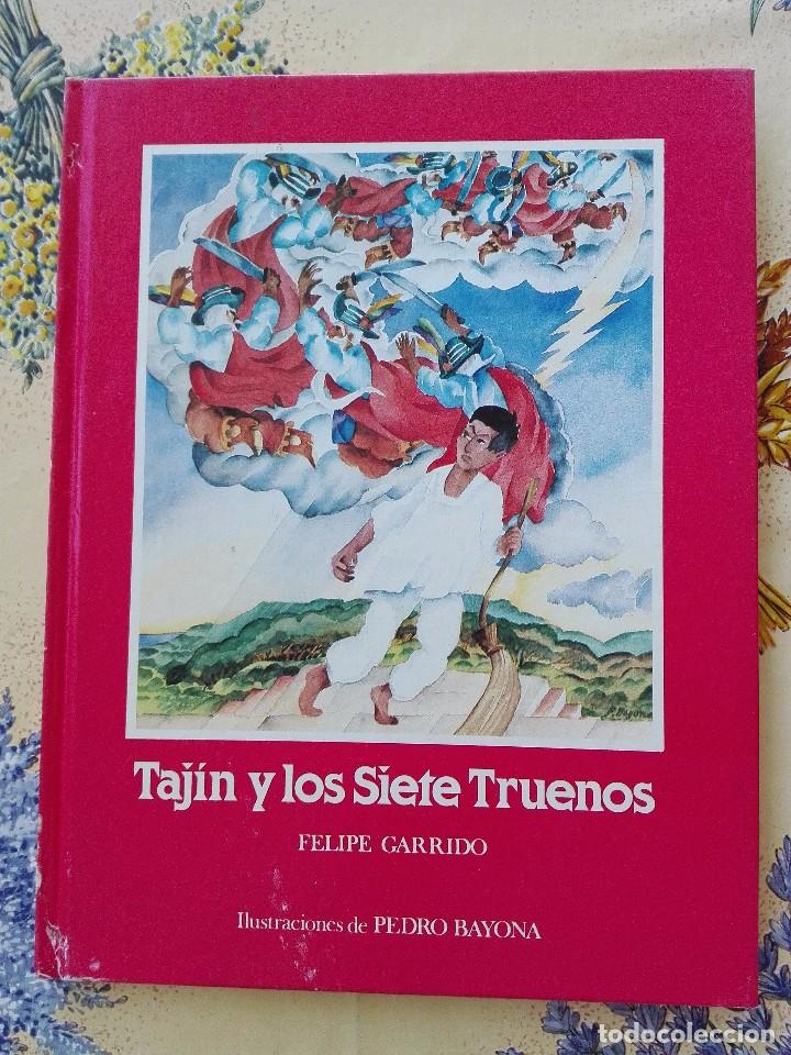 Libros de segunda mano: CUENTO 1983 - TAJIN Y LOS SIETE TRUENOS - ASURI - 450GR - Foto 1