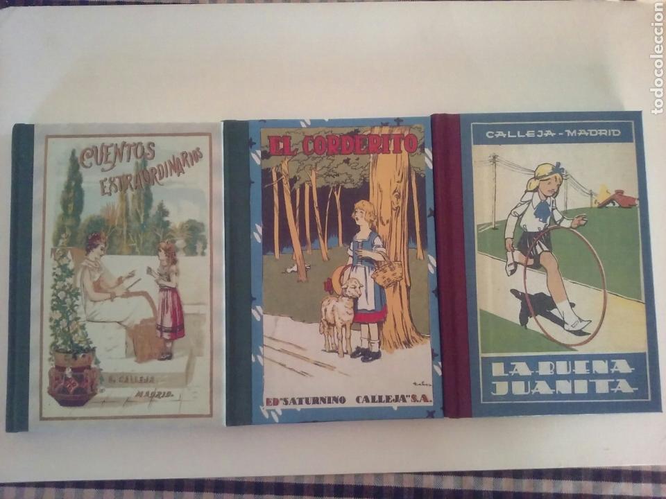 Libros de segunda mano: Lote 3 cuentos de Calleja en edici&oacute;n facs&iacute;mil. - Foto 1