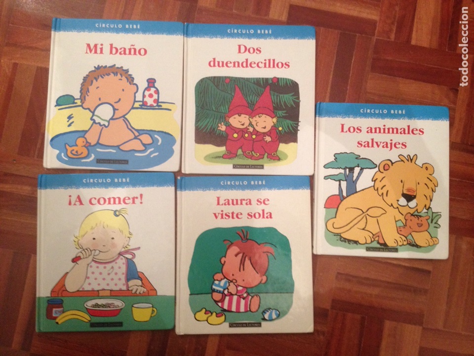 lote 5 libros círculo bebé cuentos infantiles n - Compra venta en
