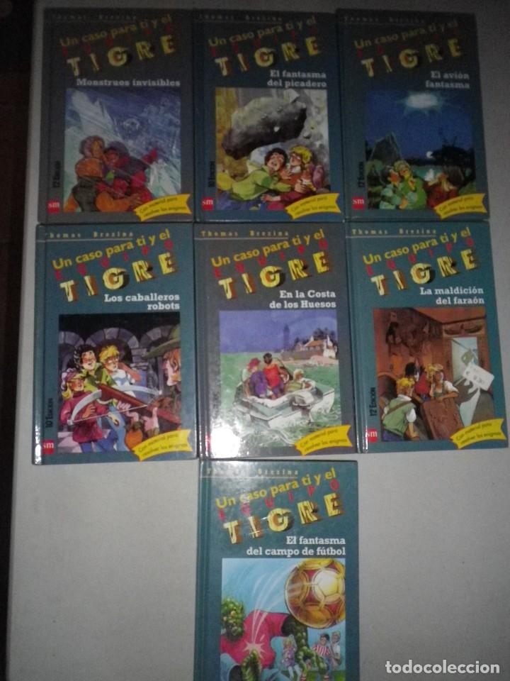 Libros de segunda mano: 7 LIBROS COLECCION  EQUIPO TIGRE  EDITORIAL SM - Foto 1