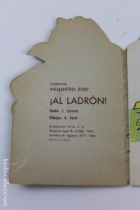 Libros de segunda mano: CU-18. CUENTO TROQUELADO, AL LADRON. ED. TORAY, 1965. - Foto 3