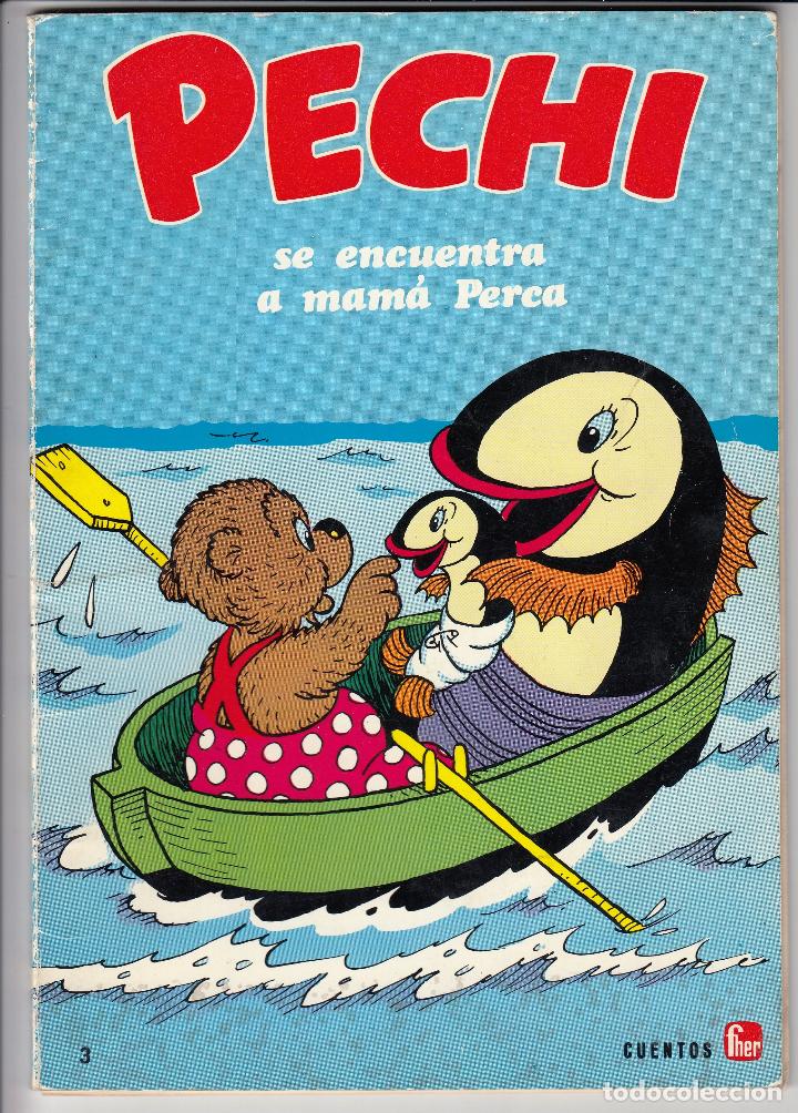 Livres d'occasion: PECHI SE ENCUENTRA A MAM&Aacute; PERCA, n&ordf;3, CUENTOS FHER 1972, ENV&Iacute;O GRATIS