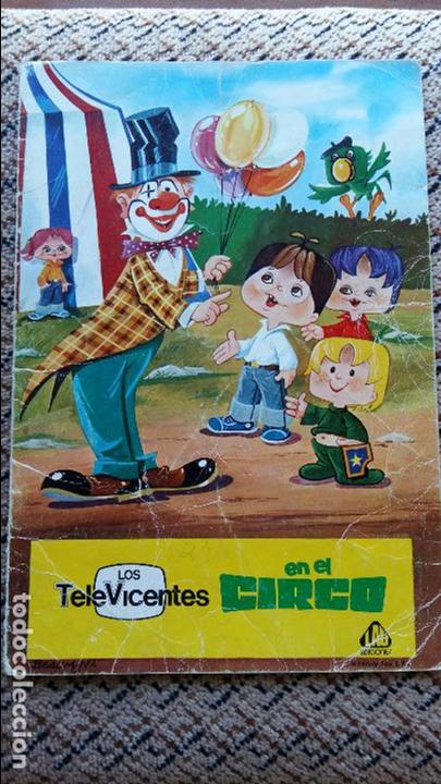 Libros de segunda mano: CUENTO INFANTIL LOS TELEVICENTES EN EL CIRCO. EDICIONES LAU. 1976 - Foto 1
