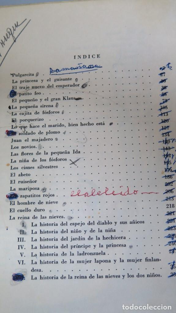 Libros de segunda mano: CUENTOS. ANDERSEN. ED. NOGUER - Foto 3