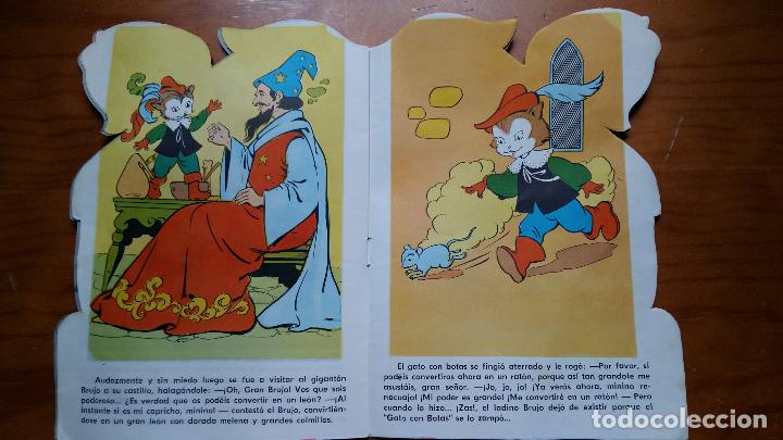 Libros de segunda mano: CUENTO TROQUELADO VILMAR. EL GATO CON BOTAS. 1972 - Foto 2