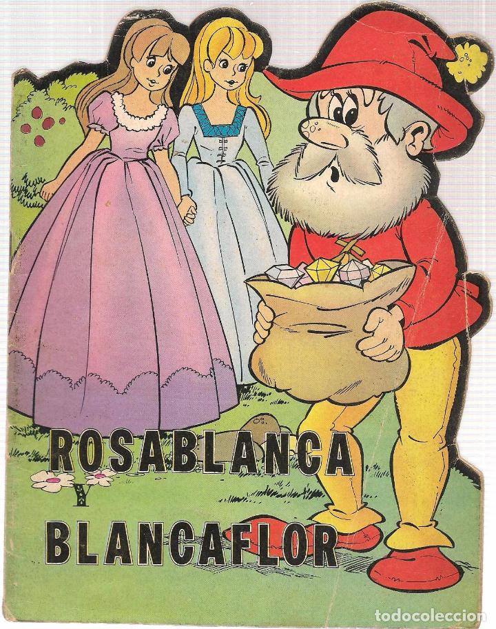 Libros de segunda mano: CUENTO TROQUELADO. ROSABLANCA Y BLANCAFLOR. PRODUC. EDITORIALES. (Z/C10)