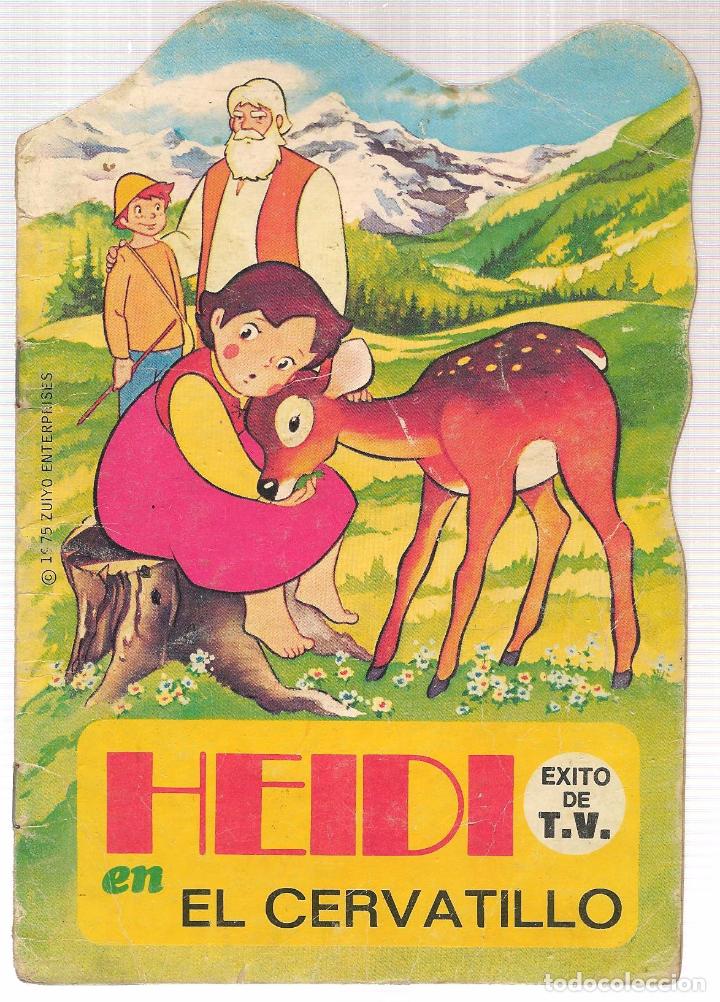 Libros de segunda mano: CUENTO TROQUELADO. HEIDI EN EL CERVATILO. BRUGUERA.  (Z/C10) - Foto 1