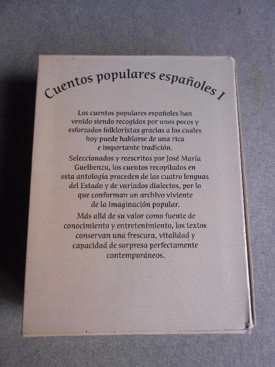 Libros de segunda mano: CUENTOS POPULARES ESPA&Ntilde;OLES. I - Foto 3