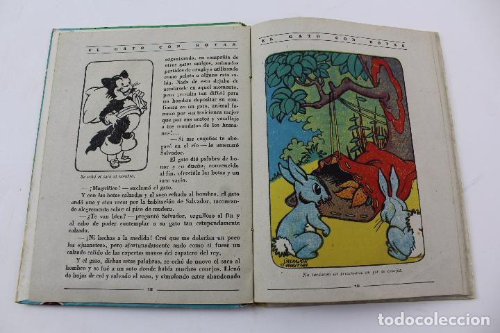 Libros de segunda mano: CU-113. EL GATO CON BOTAS, COLECCION INFANCIA. - Foto 6