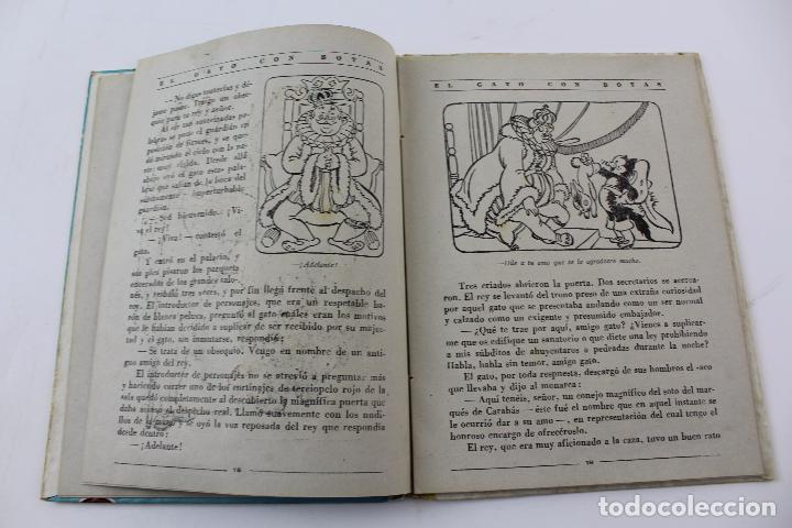 Libros de segunda mano: CU-113. EL GATO CON BOTAS, COLECCION INFANCIA. - Foto 7