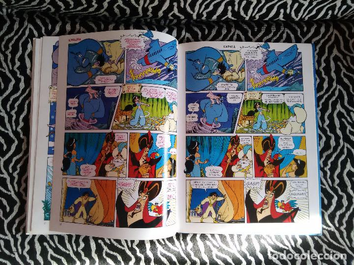 Libros de segunda mano: CUENTO INFANTIL PARA NI&Ntilde;OS DE DISNEY: ALADD&Iacute;N (VERSI&Oacute;N EN CATAL&Aacute;N & INGL&Eacute;S) - Foto 4
