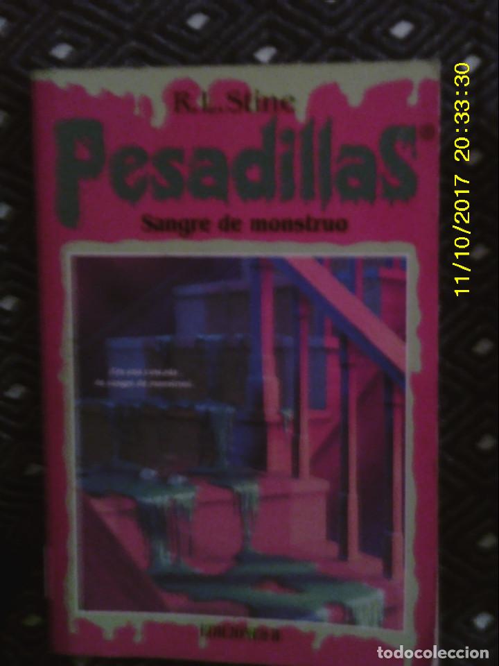 Livros em segunda m&atilde;o: LIBRO N&ordm; 1264 SANGRE DE MONSTRUO DE R.L. STINE