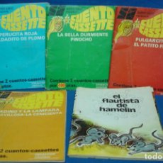 Libros de segunda mano: CUENTO CASSETTE - 5 LIBROS - SUPER EIGHT 1ª EDICIÓN 1979. Lote 103983895