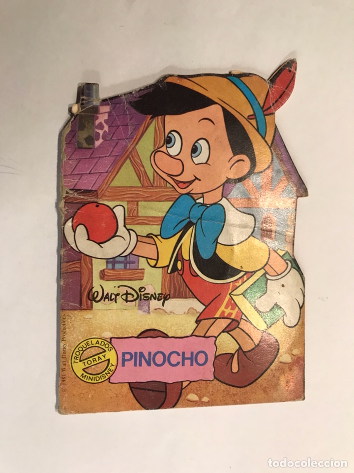 Libros de segunda mano: Minitroquelados Cuentos Infantiles PINOCHO. (a.1985)
