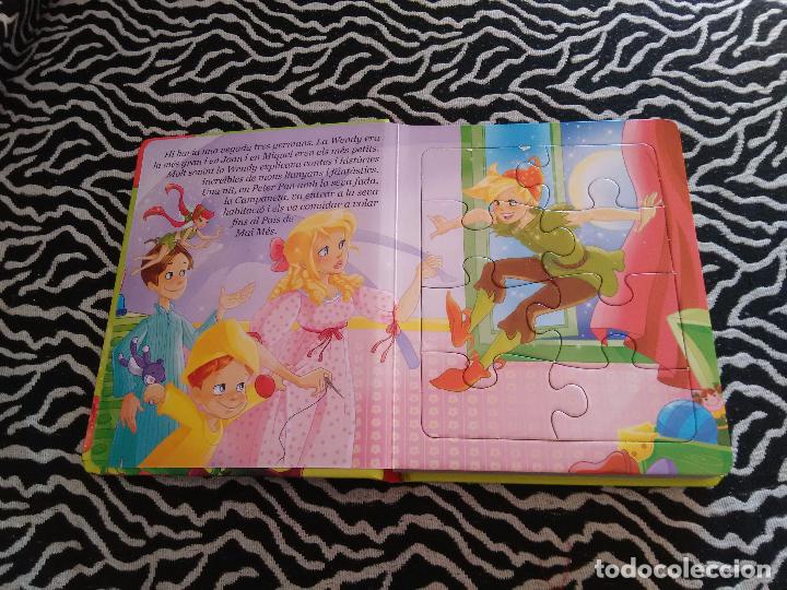 Libros de segunda mano: LIBRO DE PETER PAN (EN CATAL&Aacute;N), CONTIENE 6 PUZZLES DENTRO DEL CUENTO - Foto 3