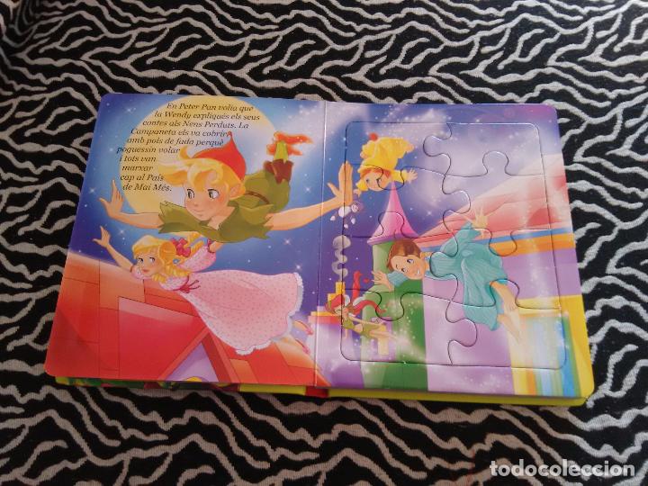 Libros de segunda mano: LIBRO DE PETER PAN (EN CATAL&Aacute;N), CONTIENE 6 PUZZLES DENTRO DEL CUENTO - Foto 4