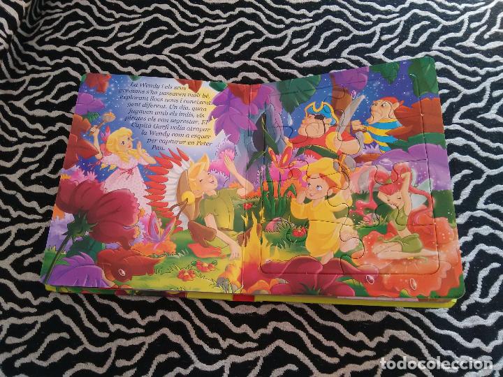 Libros de segunda mano: LIBRO DE PETER PAN (EN CATAL&Aacute;N), CONTIENE 6 PUZZLES DENTRO DEL CUENTO - Foto 6