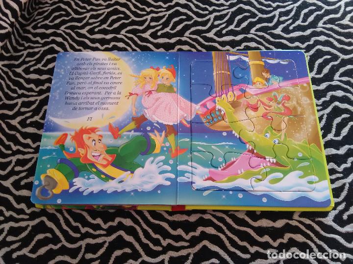 Libros de segunda mano: LIBRO DE PETER PAN (EN CATAL&Aacute;N), CONTIENE 6 PUZZLES DENTRO DEL CUENTO - Foto 8