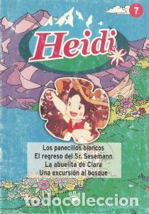 Libros de segunda mano: HEIDI 7: LOS PANECILLOS BLANCOS; EL REGRESO DEL SR. SESEMANN; LA ABUELITA DE CLARA; UNA EXCURSI&Oacute;n