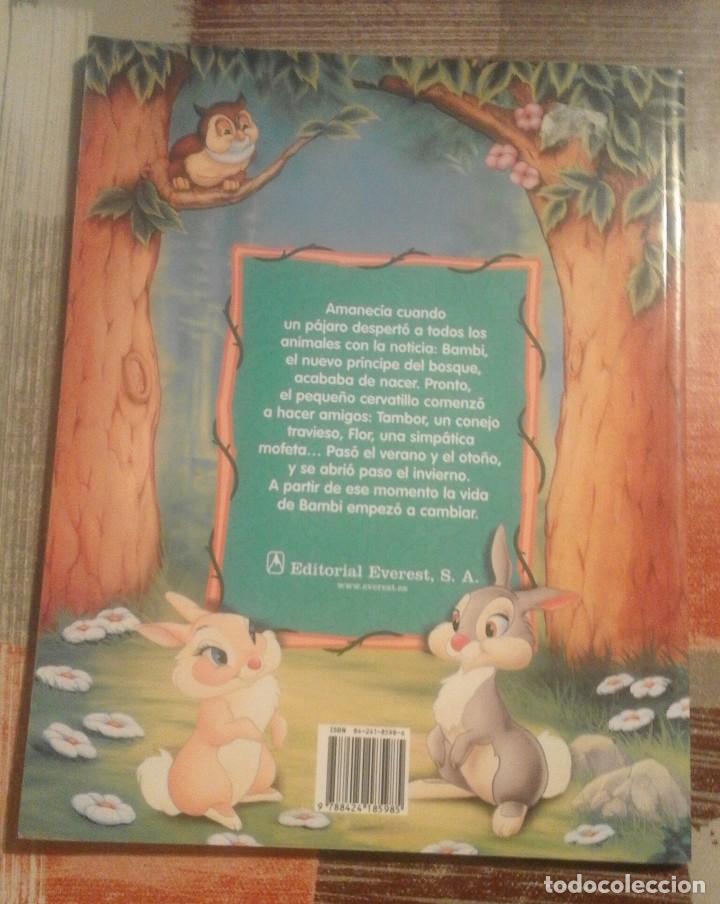 Libros de segunda mano: Bambi - Disney - Everest - Foto 2
