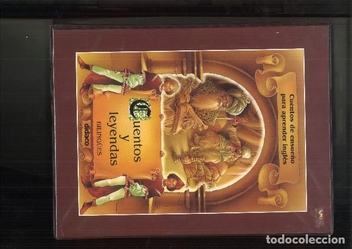 Libros de segunda mano: CUENTOS Y LEYENDAS BILING&Uuml;ES 9 VOLS.+ 9 CINTAS CASSETTE. - Foto 1