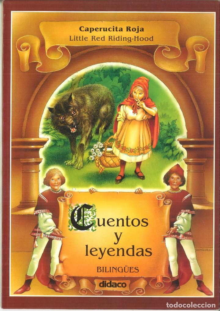 Libros de segunda mano: CUENTOS Y LEYENDAS BILING&Uuml;ES 9 VOLS.+ 9 CINTAS CASSETTE. - Foto 4