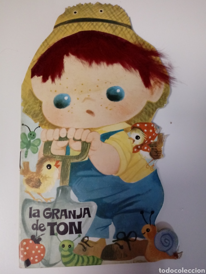 Libros de segunda mano: cuento troquelado la granja de ton coleccion pelusilla