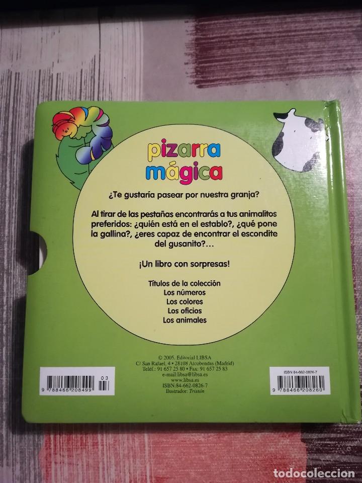 Libros de segunda mano: Los animales - Pizarra m&aacute;gica - Foto 2