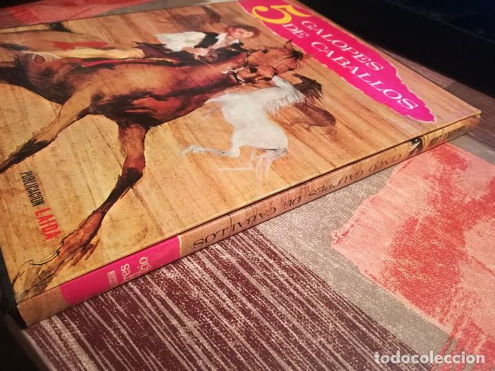 Libros de segunda mano: 5 galopes de caballos - Ren&eacute; Guillot - en estuche - Foto 8