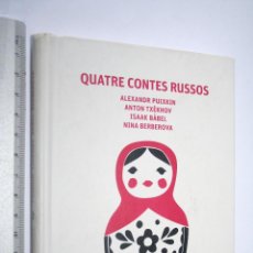 Libros de segunda mano: QUATRE CONTES RUSSOS *** DIPUTACIÓ DE BARCELONA *** (CATALÁN). Lote 109518507