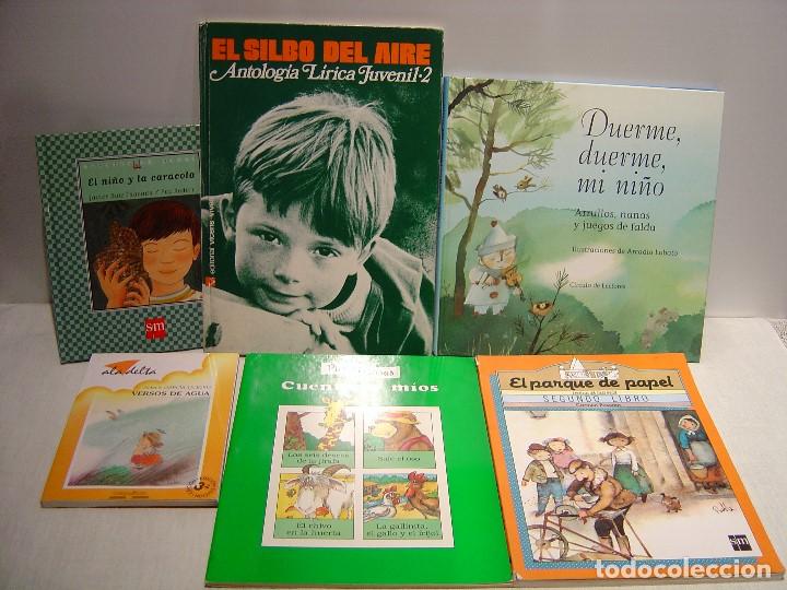 Livres d'occasion: LOTE DE 6 LIBROS DE POESIA INFANTIL