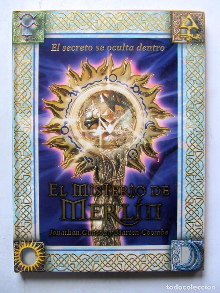 Second hand books: EL MISTERIO DE MERLIN  ILUSTRACIONES JONATHAN GUNSON MARTEN COOMBE  EL SECRETO SE OCULTA DENTRO