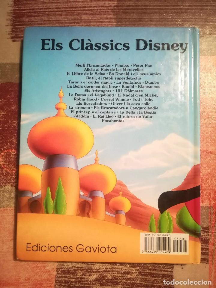 Libros de segunda mano: El retorn de Yafar - Disney - en catal&agrave; - Foto 2