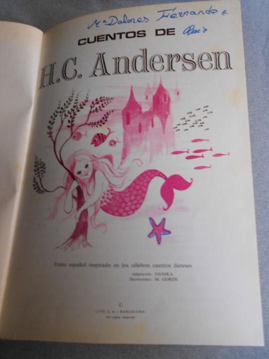 Libros de segunda mano: CUENTOS DE H.C. ANDERSEN - Foto 3
