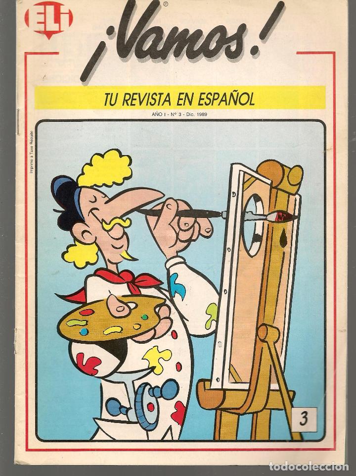 Libros de segunda mano: ELI. &iexcl;VAMOS!. N&ordm; 3. TU REVISTA EN ESPA&Ntilde;OL.  (V1/C1)